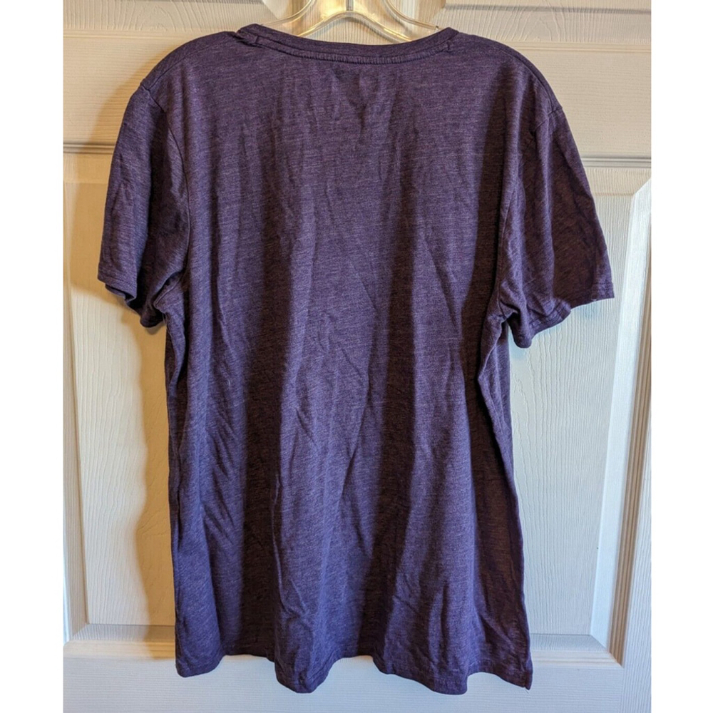 NFL Shirt Womens XL Football Minnesota Viking Short Sleeve Purple TShirt - Picture 2 of 8